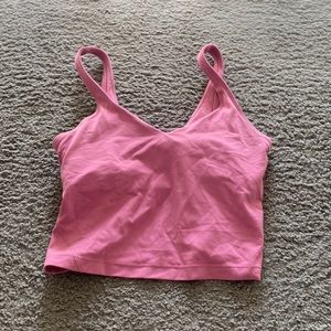 Lululemon pink align tank